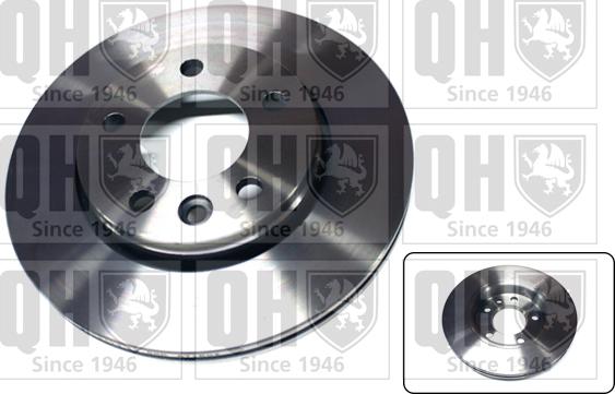 Quinton Hazell BDC5473 - Brake Disc autospares.lv