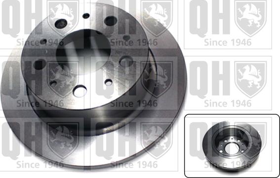 Quinton Hazell BDC5594 - Brake Disc autospares.lv