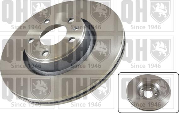 Quinton Hazell BDC5546 - Brake Disc autospares.lv