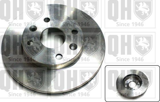 Quinton Hazell BDC5569 - Brake Disc autospares.lv