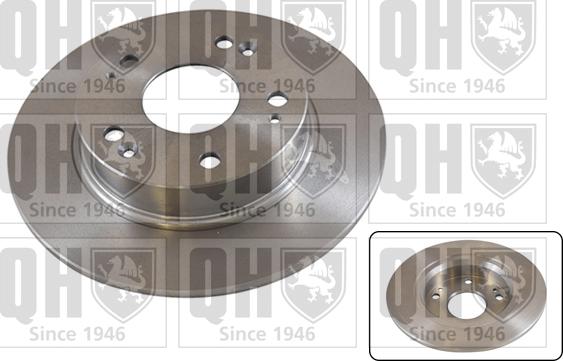 Quinton Hazell BDC5564 - Brake Disc autospares.lv