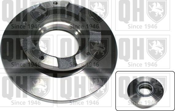 Quinton Hazell BDC5585 - Brake Disc autospares.lv