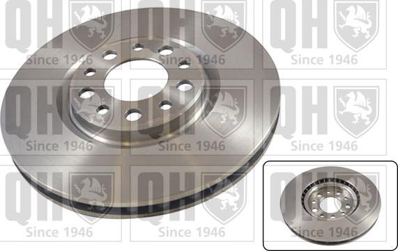 Quinton Hazell BDC5532 - Brake Disc autospares.lv