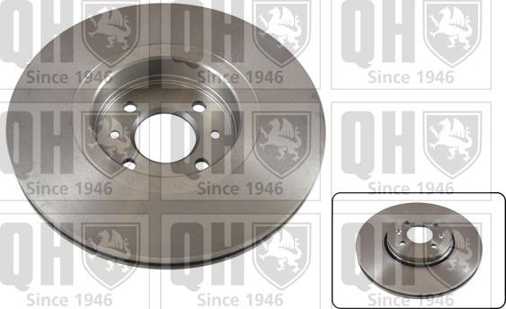 Quinton Hazell BDC5526 - Brake Disc autospares.lv