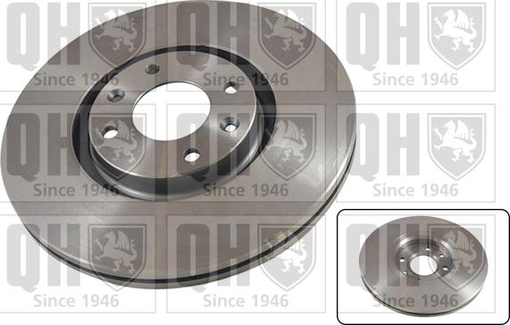 Quinton Hazell BDC5520 - Brake Disc autospares.lv