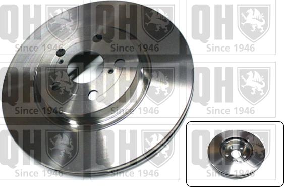 Quinton Hazell BDC5521 - Brake Disc autospares.lv