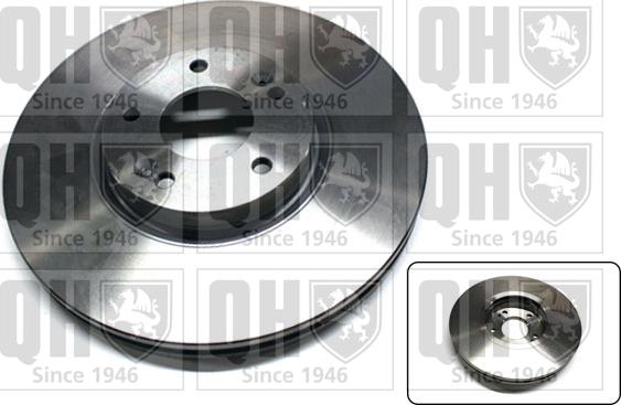 Quinton Hazell BDC5693 - Brake Disc autospares.lv