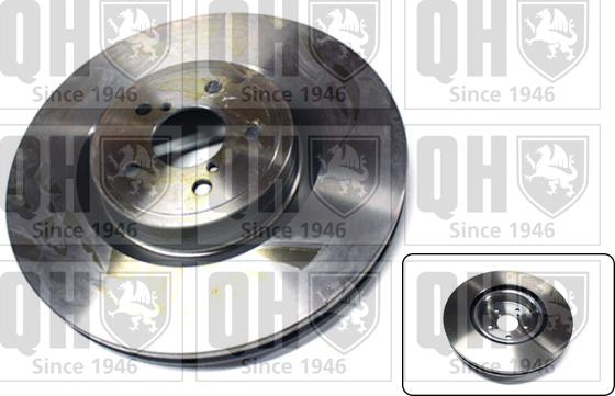Quinton Hazell BDC5645 - Brake Disc autospares.lv