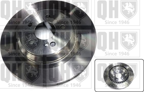 Quinton Hazell BDC5640 - Brake Disc autospares.lv