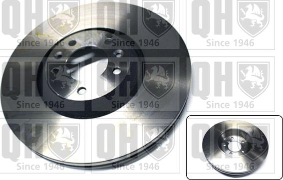 Quinton Hazell BDC5659 - Brake Disc autospares.lv