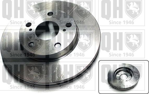 Quinton Hazell BDC5669 - Brake Disc autospares.lv