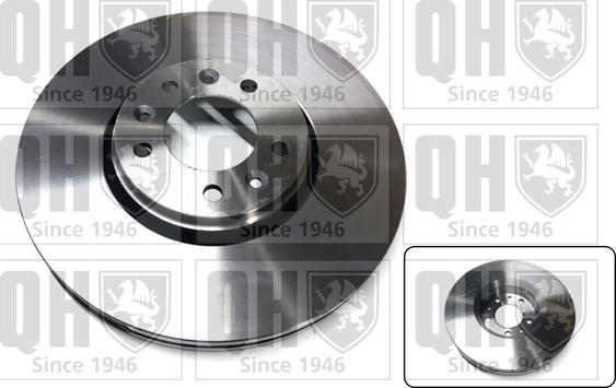 Quinton Hazell BDC5660 - Brake Disc autospares.lv