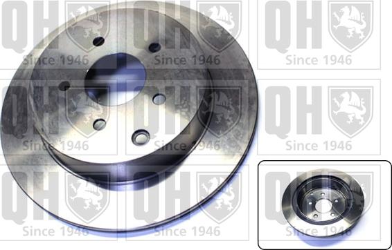 Quinton Hazell BDC5668 - Brake Disc autospares.lv