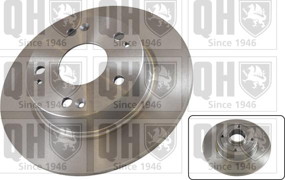 Quinton Hazell BDC5604 - Brake Disc autospares.lv