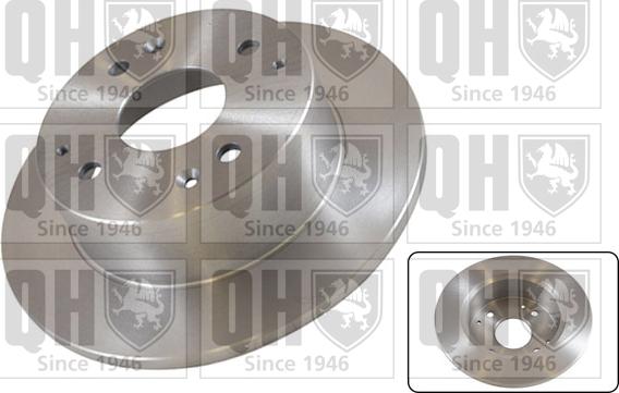 Quinton Hazell BDC5602 - Brake Disc autospares.lv