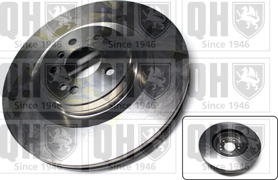 Quinton Hazell BDC5625 - Brake Disc autospares.lv