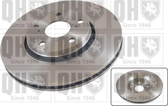 Quinton Hazell BDC5670 - Brake Disc autospares.lv