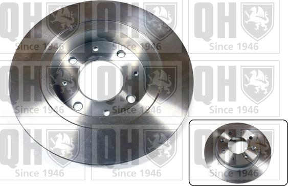 Quinton Hazell BDC5003 - Brake Disc autospares.lv