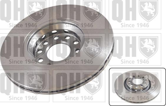 Quinton Hazell BDC5010 - Brake Disc autospares.lv