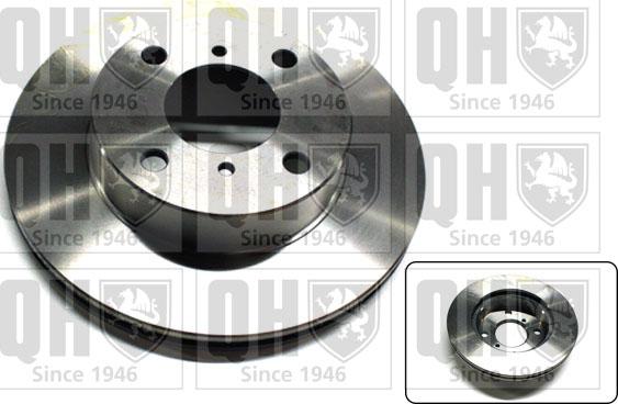 Quinton Hazell BDC5030 - Brake Disc autospares.lv