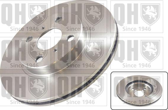 Quinton Hazell BDC5194 - Brake Disc autospares.lv