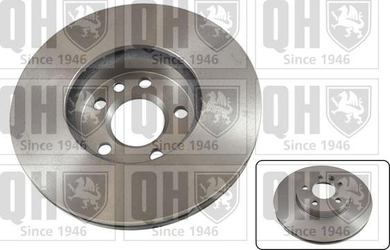 Quinton Hazell BDC5198 - Brake Disc autospares.lv