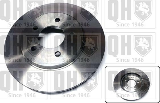 Quinton Hazell BDC5145 - Brake Disc autospares.lv