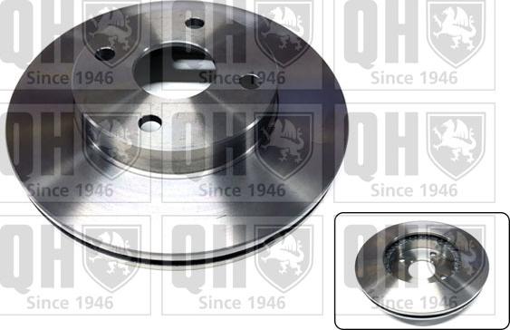 Quinton Hazell BDC5148 - Brake Disc autospares.lv