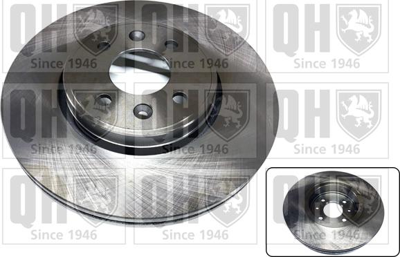 Quinton Hazell BDC5143 - Brake Disc autospares.lv