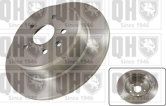 Quinton Hazell BDC5142 - Brake Disc autospares.lv