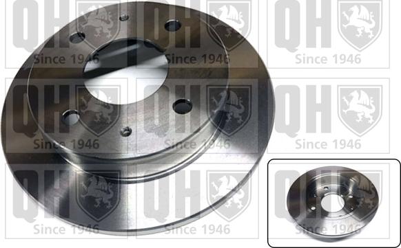 Quinton Hazell BDC5159 - Brake Disc autospares.lv