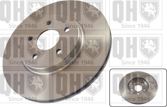 Quinton Hazell BDC5119 - Brake Disc autospares.lv