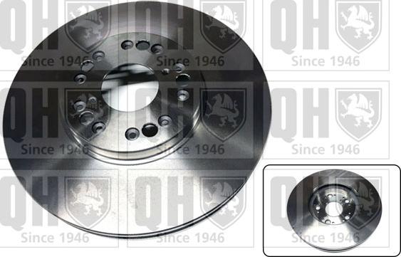 Quinton Hazell BDC5188 - Brake Disc autospares.lv