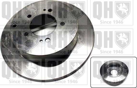 Quinton Hazell BDC5894 - Brake Disc autospares.lv