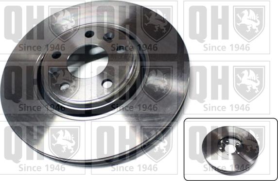 Quinton Hazell BDC5840 - Brake Disc autospares.lv