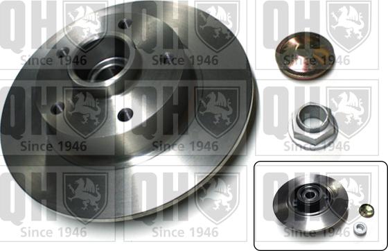 Quinton Hazell BDC5841 - Brake Disc autospares.lv