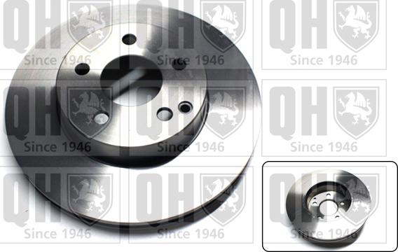 Quinton Hazell BDC5859 - Brake Disc autospares.lv