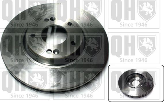 Quinton Hazell BDC5855 - Brake Disc autospares.lv