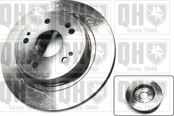 Quinton Hazell BDC5800 - Brake Disc autospares.lv