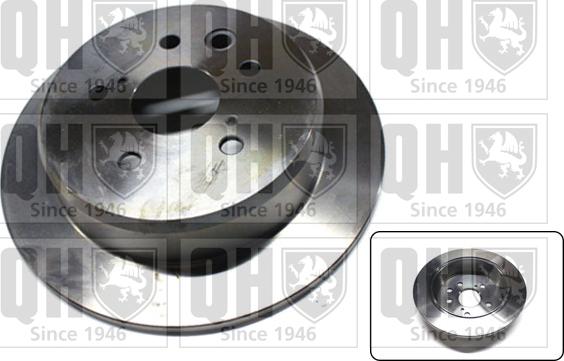 Quinton Hazell BDC5889 - Brake Disc autospares.lv