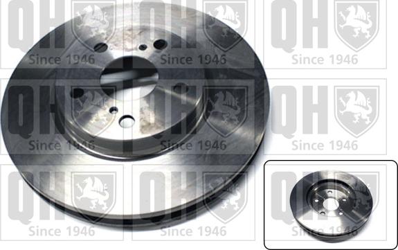 Quinton Hazell BDC5885 - Brake Disc autospares.lv