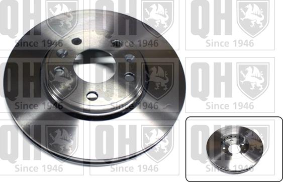 Quinton Hazell BDC5839 - Brake Disc autospares.lv