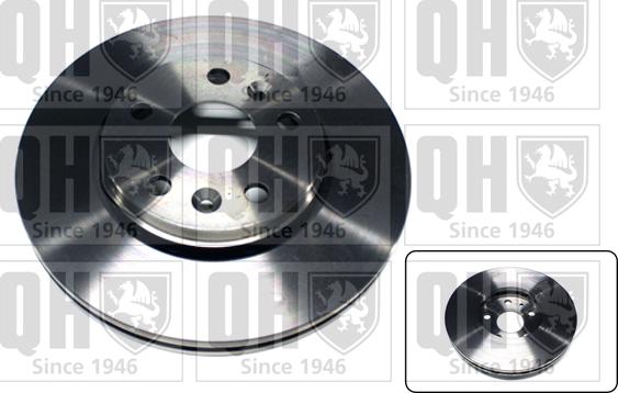 Quinton Hazell BDC5836 - Brake Disc autospares.lv