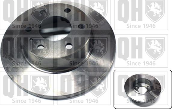 Quinton Hazell BDC5823 - Brake Disc autospares.lv