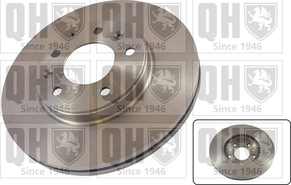 Quinton Hazell BDC5396 - Brake Disc autospares.lv