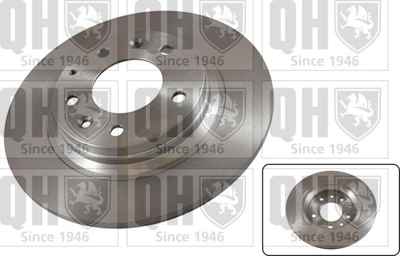 Quinton Hazell BDC5397 - Brake Disc autospares.lv