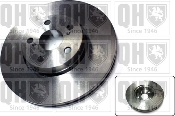 Quinton Hazell BDC5354 - Brake Disc autospares.lv