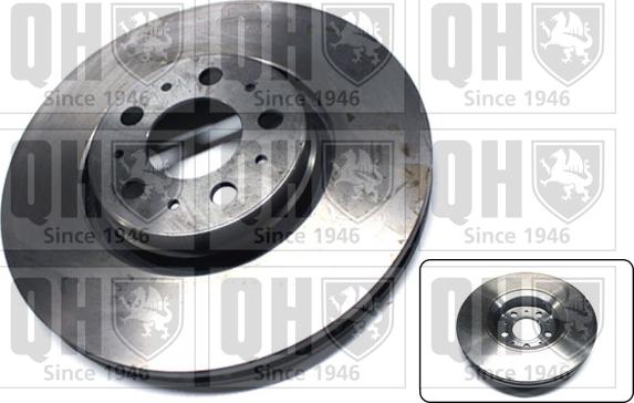 Quinton Hazell BDC5355 - Brake Disc autospares.lv