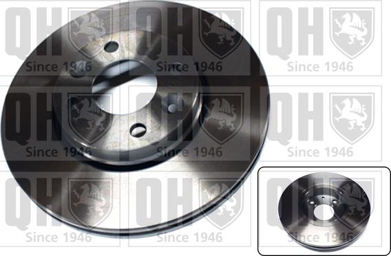 Quinton Hazell BDC5369 - Brake Disc autospares.lv