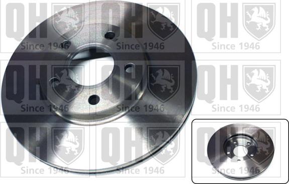 Quinton Hazell BDC5366 - Brake Disc autospares.lv